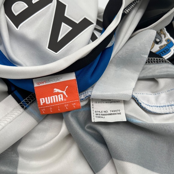 Ben Arfa #10 Newcastle United 2013/2014 Home ORIGINAL Puma Soccer Jersey (L) - Picture 4 of 10